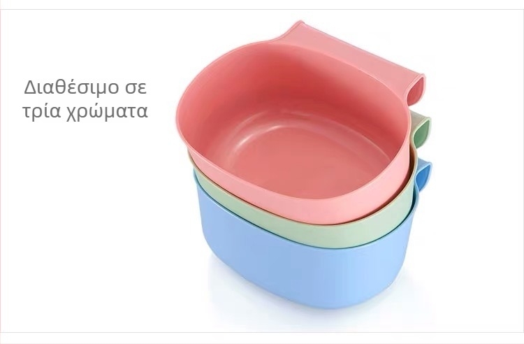Πλαστικός μικρός κάδος απορριμμάτων κουζίνας, επιτραπέζιος οργανωτής μικροαντικειμένων, κρεμάστρα πόρτας ντουλαπιού