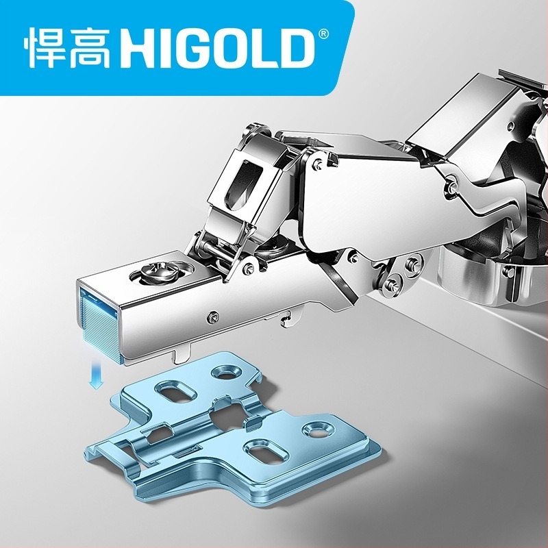 Higold 165° μεντεσές ντουλάπας δύο φάσεων με υδραυλικό αμορτισέρ
