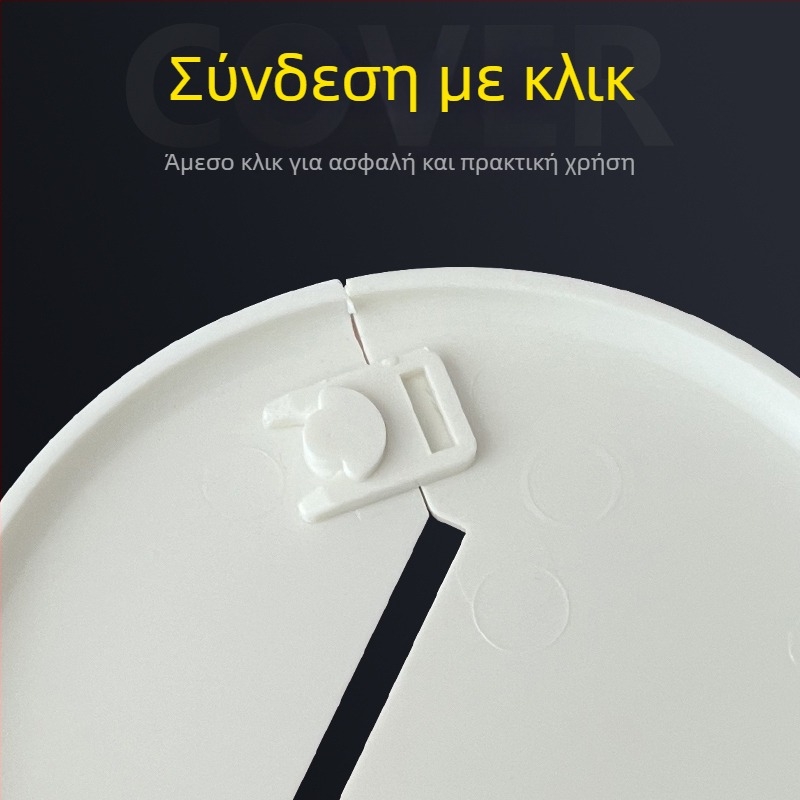 Διακοσμητικό κάλυμμα για γωνιακό μεταλλικό πλαίσιο και εγκατάσταση στηριγμάτων σωληνώσεων για κουζίνας αερίου
