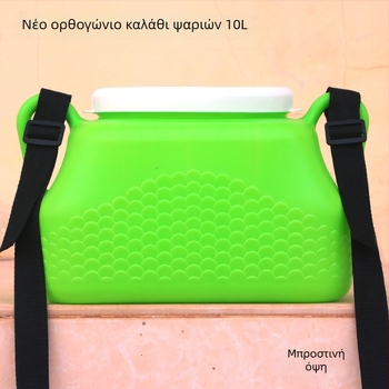 Πλαστικός κάδος μεταφοράς ζωντανών ψαριών, μεγάλης χωρητικότητας, για εξωτερική αλιεία με αυτοκίνητο