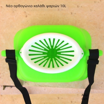 Πλαστικός κάδος μεταφοράς ζωντανών ψαριών, μεγάλης χωρητικότητας, για εξωτερική αλιεία με αυτοκίνητο