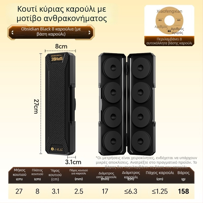 ABS κύτος αποθήκευσης κύριας γραμμής με κλείδωμα, αντιολισθητική υφή, κουτί για πετονιά και εξοπλισμό αλιείας