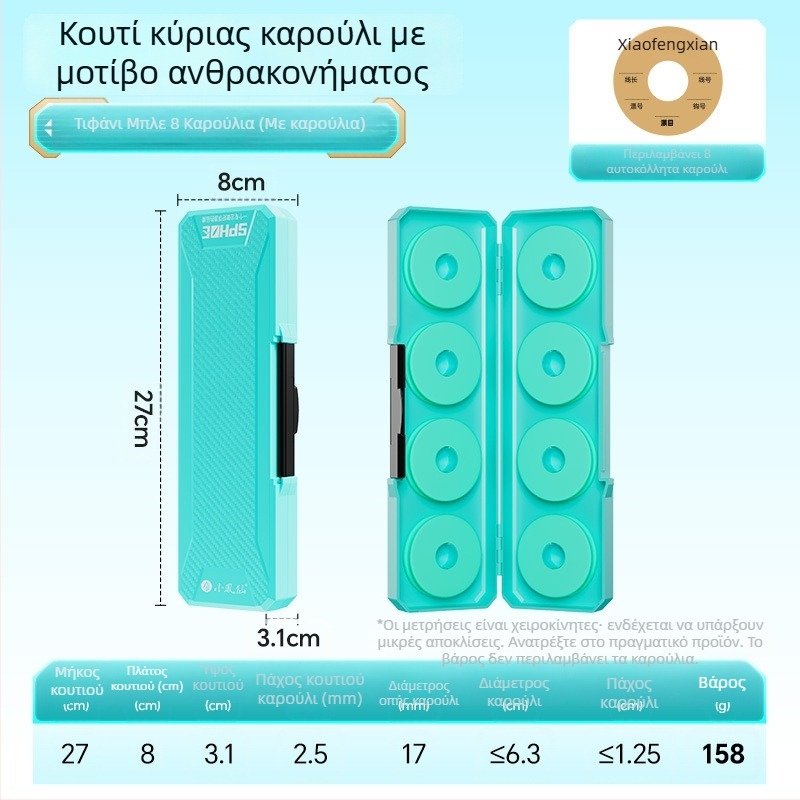 ABS κύτος αποθήκευσης κύριας γραμμής με κλείδωμα, αντιολισθητική υφή, κουτί για πετονιά και εξοπλισμό αλιείας