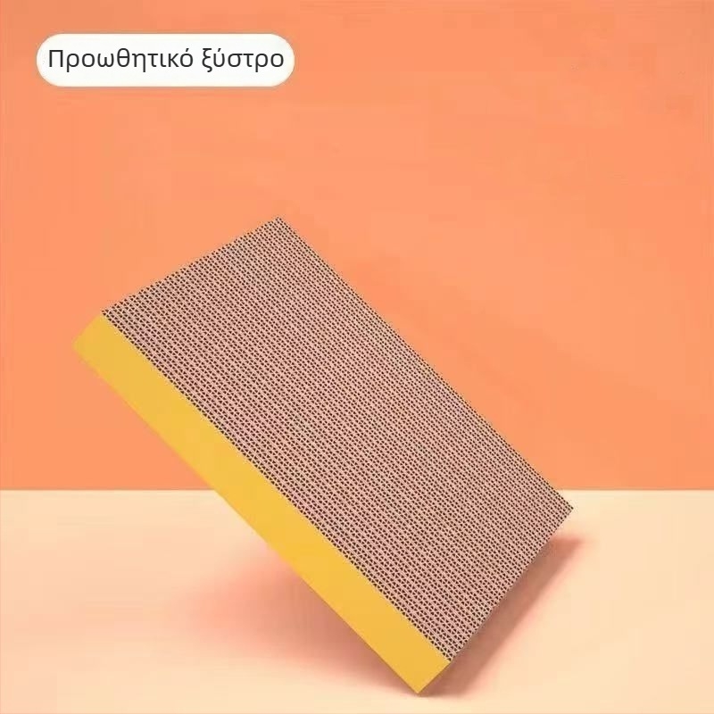 Ολοκληρωμένο κάθετο σπίτι γάτας με σανίδα γρατσουνίσματος, μεγάλη χαρτόνι βίλα για γάτες, ανθεκτικό παχυμένο χαρτόνι