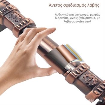 Λαβή πόρτας από κράμα ψευδάργύρου, επιφανειακή τοποθέτηση, για συρόμενες ή δίφυλλες ξύλινες πόρτες, κατάλληλη για πόρτες εισόδου, ντουλάπας και εσωτερικές πόρτες.