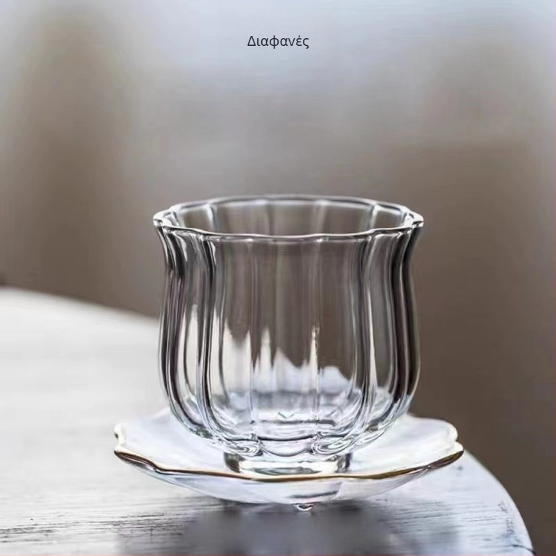 Κύπελλο Gongdao σε ιαπωνικό στυλ από γυαλί υψηλής borosilicate για ακριβή κατανομή τσαγιού