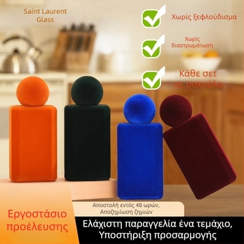 50 ml γυάλινο μπουκαλάκι αρώματος με καπάκι από κράμα ψευδάργύρου, διάφανο άδειο μπουκάλι, λαιμός 15 mm