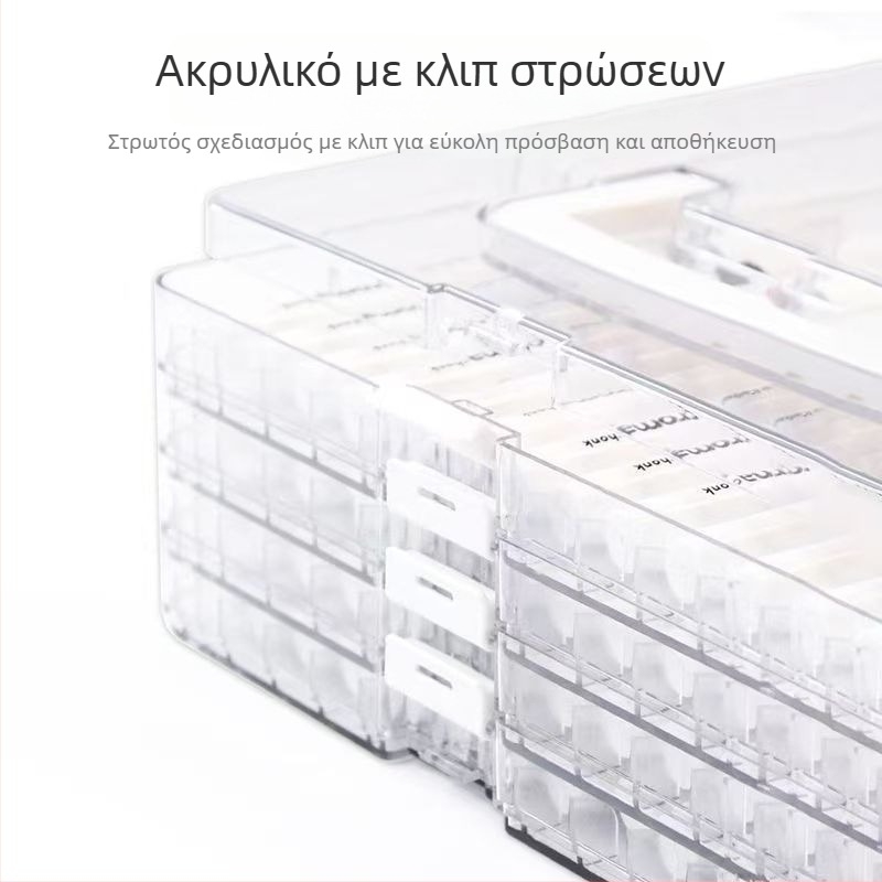 Θήκη αποθήκευσης ακρυλικών μαρκαδόρων για επιφάνεια εργασίας, μεγάλη χωρητικότητα, φορητή με πολλαπλά διαμερίσματα
