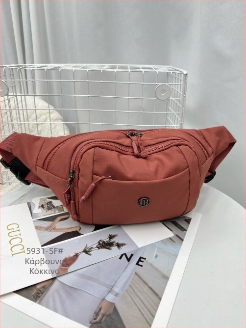 Chibao Γυναικεία Νάιλον Τσάντα Crossbody Μέσης, Μικρή Τσάντα Ώμου 5931SF