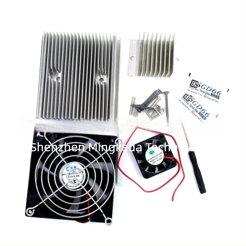 Ενισχυμένη έκδοση 12V DIY σετ ψύξης με θερμοηλεκτρική ψύκτική πλάκα 12706 και μονάδα ψύξης