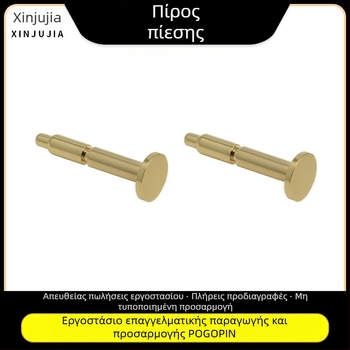 Pogopin επαφές με ελατήριο για PCB — διαγνωστική δοκιμαστική βάση βιομηχανικού εξοπλισμού, αγώγιμο ανοξείδωτο ατσάλι