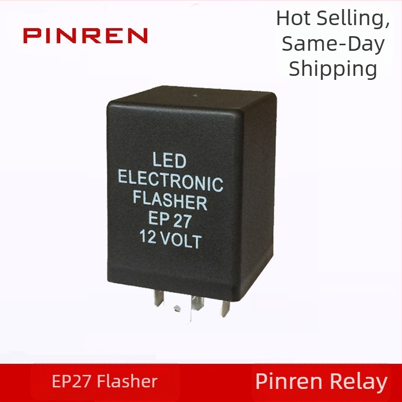 5-πιν LED φλας ρελέ αυτοκινήτου, 12V EP27 PRFLASHER