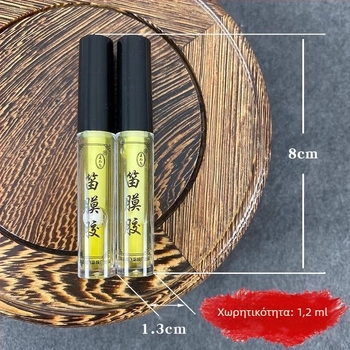 Υγρή κόλλα για μεμβράνες φλάουτου με άρωμα γιασεμί, μπουκάλι με πινέλο – εξαρτήματα μουσικού οργάνου