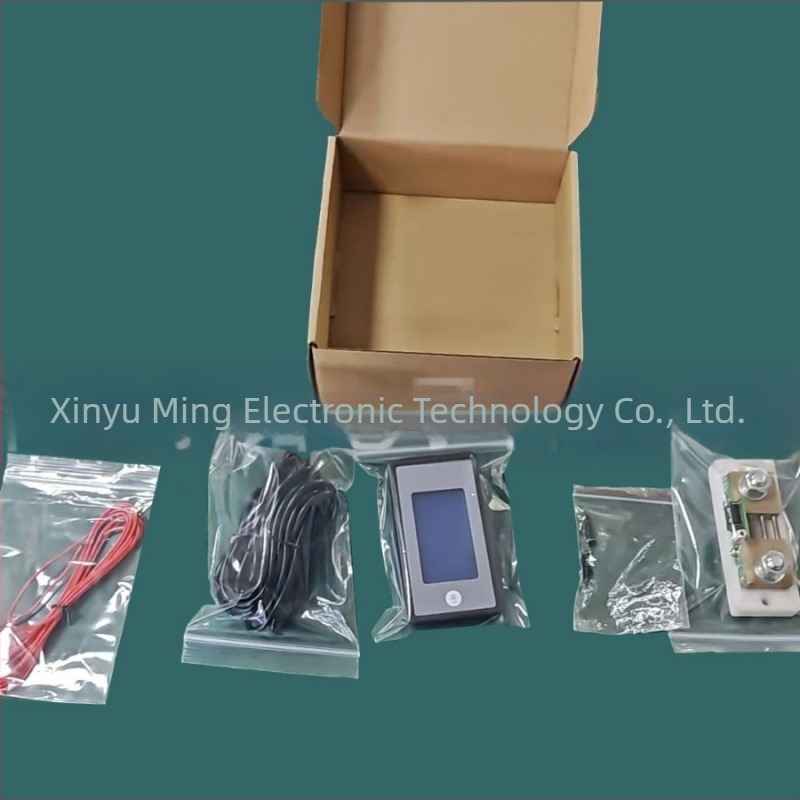 Μετρητής Κουλόμπ 8–120V, πολυλειτουργικός tester μπαταριών με οθόνη ισχύος για RV, συμβατός με μπαταρίες λιθίου και μολύβδου-οξέος, 50–500A