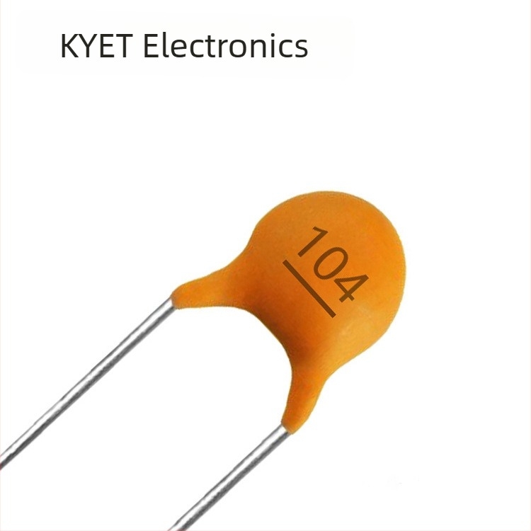KYET CC104M 100V Κεραμικός πυκνωτής με άμεση σύνδεση, χαμηλής τάσης, 0,1 µF (104M), οικολογικός τύπος chip