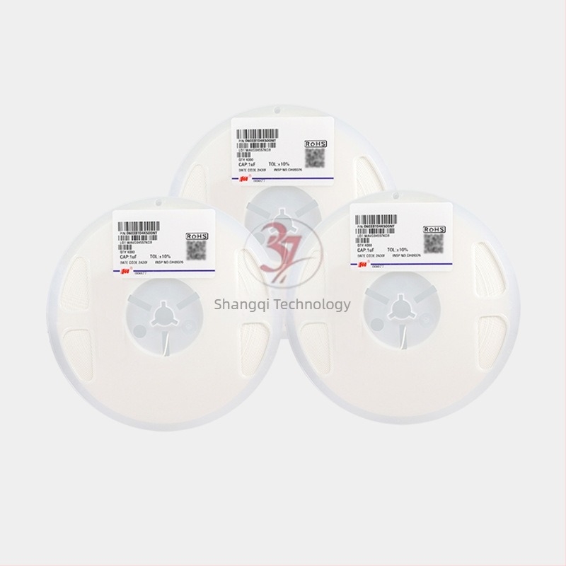 Shangqi SMT πυκνωτής 0603 104K 105K X7R 25V 50V φιλτράρισμα