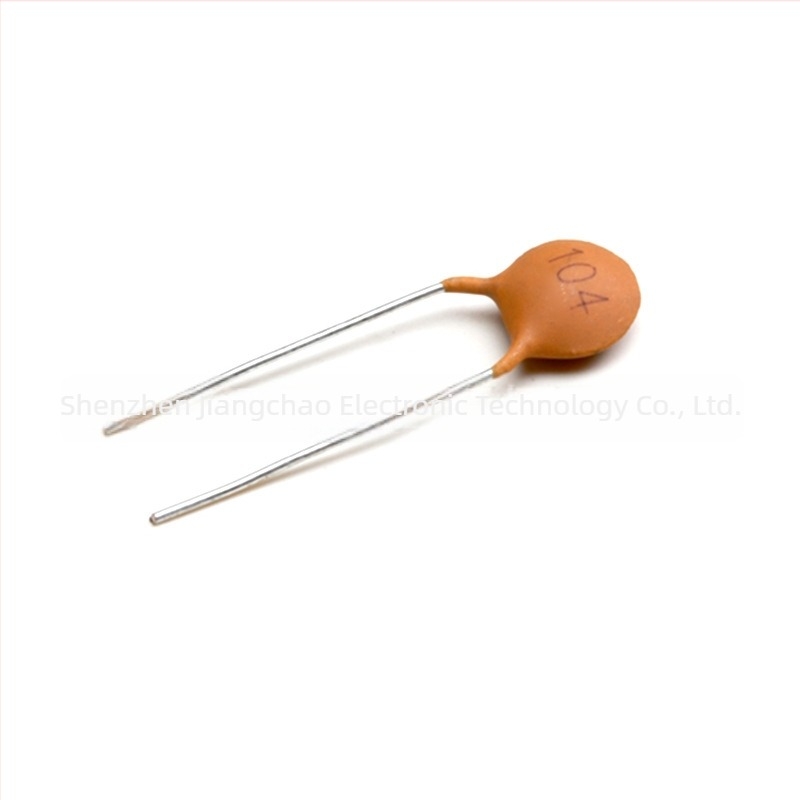 JCCON Κεραμικός πυκνωτής 50 V, 0,1 µF, κατηγορία Α, απόσταση ακροδεκτών 5 mm, συσκευασία: τσάντα