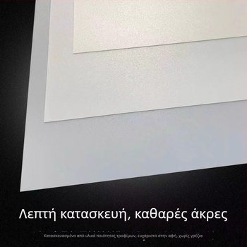 LED ακρυλικό πάνελ οροφής λαμπτήρα με αντι-ανακλαστικό κάλυμμα και διαχυτικό φιλμ για απαλό φως
