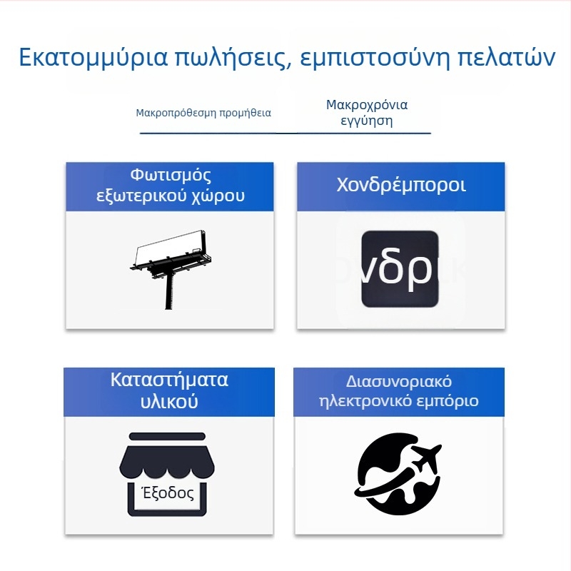 Προσαρμοσμένος LED προβολέας 8013, εξωτερικός αδιάβροχος προβολέας IP66, 20-300W, 220V ή 85-265V