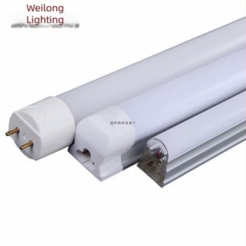 Ενσωματωμένος λαμπτήρας LED με στήριγμα T8/T5, μήκος 1,2 μ., φωτισμός συνεχούς ρεύματος