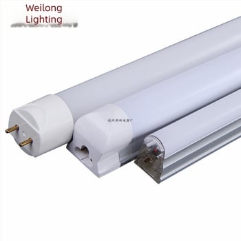 Ενσωματωμένος λαμπτήρας LED με στήριγμα T8/T5, μήκος 1,2 μ., φωτισμός συνεχούς ρεύματος
