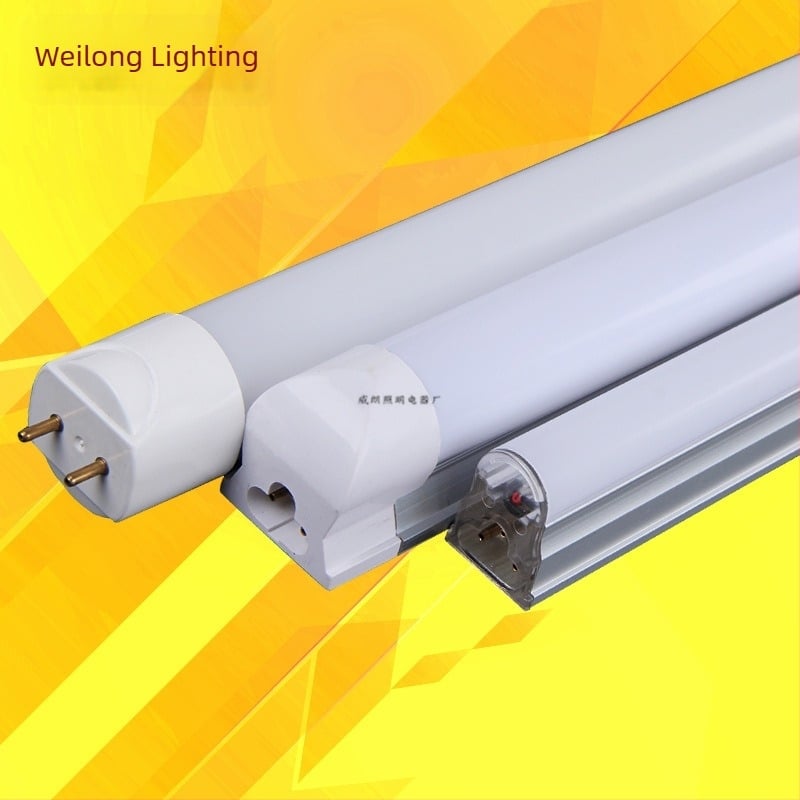 Ενσωματωμένος λαμπτήρας LED με στήριγμα T8/T5, μήκος 1,2 μ., φωτισμός συνεχούς ρεύματος