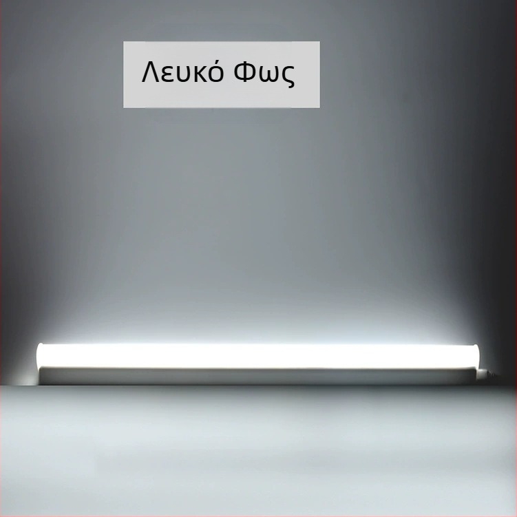 LED σωλήνας T5, τετράγωνος, πλήρως πλαστικός, ολοκληρωμένος λαμπτήρας T8 για οικιακή χρήση
