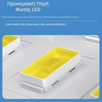 Λαμπτήρας LED ενσωματωμένος με βραχίονα και διακόπτη για γραφείο, εξοικονόμηση ενέργειας και προστασία ματιών, σωλήνας LED T5/T8