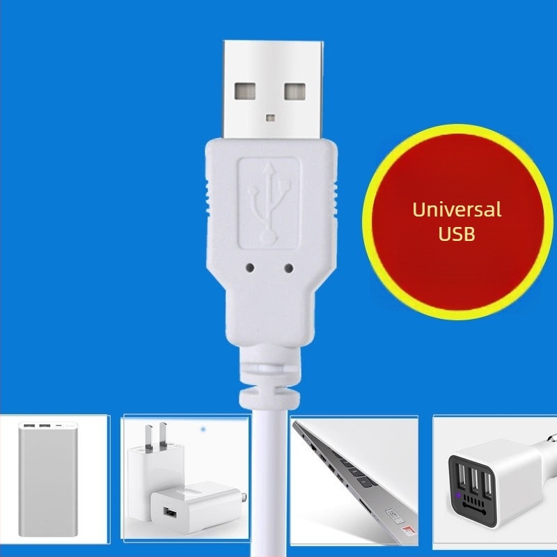 Λωρίδα LED USB 5V για μπροστινό φωτισμό καθρέφτη, φωτισμός ανάγνωσης με προστασία ματιών, κατάλληλο για κοιτώνα