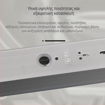 Προσαρμοσμένος περίβλημα LED T8 με σχήμα δάκρυ για φαρμακευτική και βιοφαρμακευτική βιομηχανία, με διπλή διάταξη σωλήνων φθορισμού