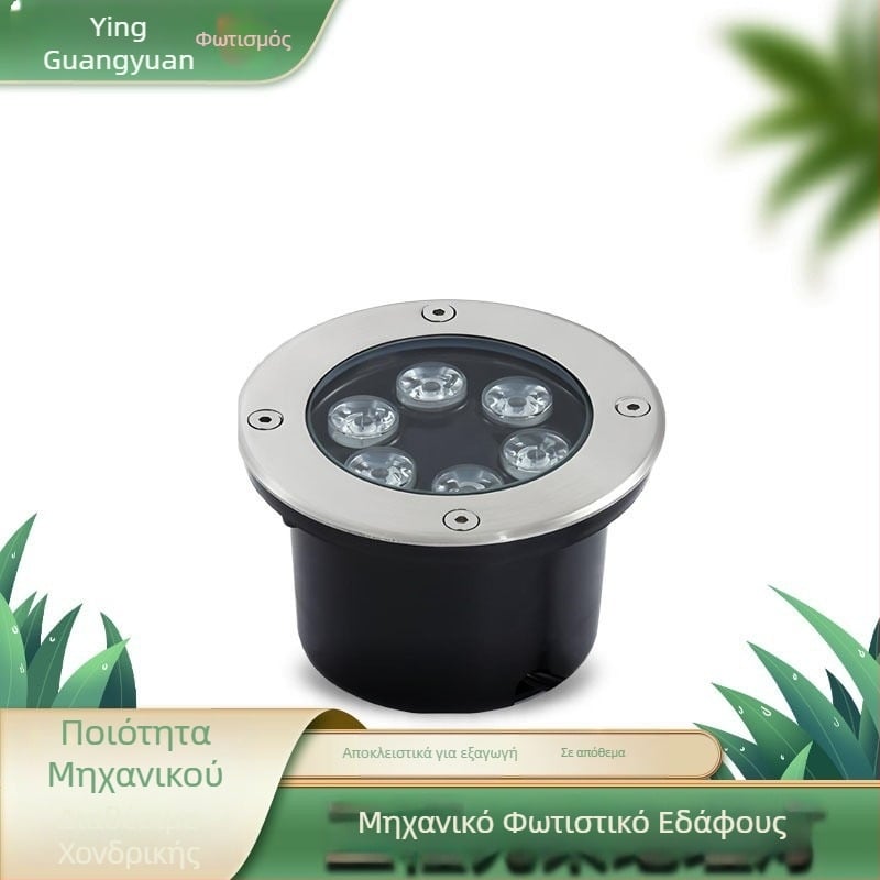 Φως LED υπόγειο 24V IP68 – Αδιάβροχο εξωτερικό φωτιστικό για κήπο, τοπίο και δέντρο (υποβρύχια χρήση)