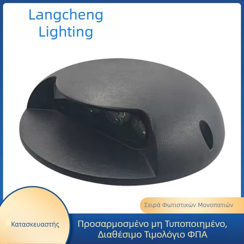 Εξωτερικό LED φως διαδρομών για πάρκα και τοπία, RGB DMX512 φως αλλαγής χρώματος, φωτιστικό σκάλας, IP66 αλουμινένιο περίβλημα