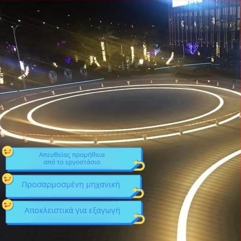 LED ενσωματωμένα φώτα δαπέδου για σκάλες, κυκλικά φώτα δαπέδου, αδιάβροχα