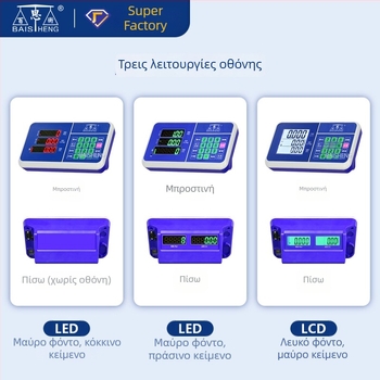 Best Heng Εμπορική ηλεκτρονική ζυγαριά, πτυσσόμενη ανοξείδωτη επιφάνεια εργασίας, εμβέλεια μέτρησης 60–300 kg, διαβάθμιση 50 g, επιφάνεια 30×40 cm