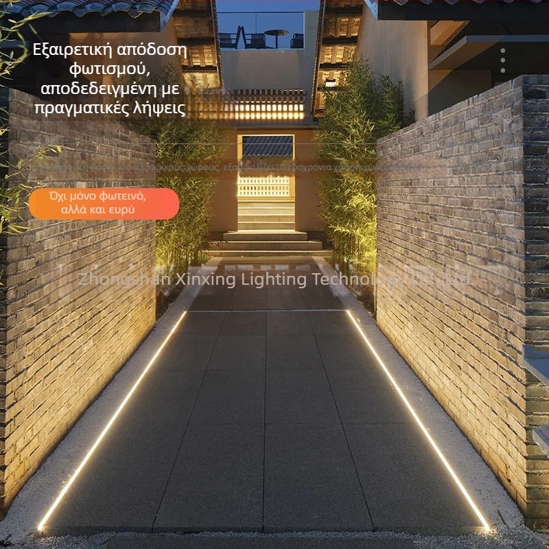 24V εξωτερικά αδιάβροχα LED γραμμικά φώτα για βίλα – πολύχρωμα φώτα περιγράμματος τοίχων και φωτιστικά πλύσης τοίχων εξωτερικά