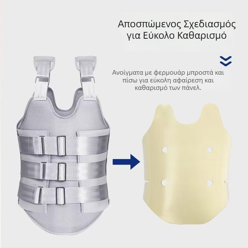Νάρθηκας σταθεροποίησης θωρακολομπικός για ενήλικες, μετεγχειρητικό στήριγμα για κατάγμα οσφυϊκού, ορθωτική θωρακολομβική ζώνη μέσης, διαπνοή και συμπίεση