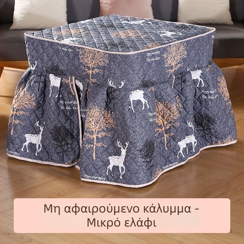 Τετράγωνη παχιά προστατευτική κάλυψη τραπεζιού θέρμανσης για οικιακή χρήση — καθολική κάλυψη για ηλεκτρικό τραπεζάκι καφέ και μηχανή ματζονγ