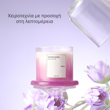Αρωματικό κερί από σόγιας σε μορφή κύπελλου, για διακόσμηση σπιτιού και δώρο για γάμους, γενέθλια ή Ημέρα του Αγίου Βαλεντίνου