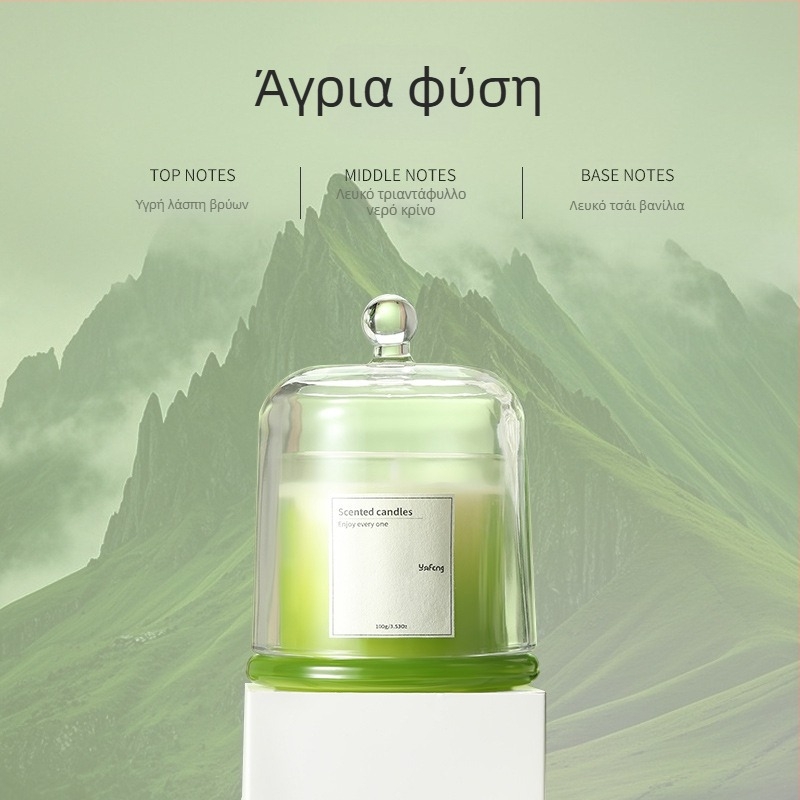 Αρωματικό κερί από σόγιας σε μορφή κύπελλου, για διακόσμηση σπιτιού και δώρο για γάμους, γενέθλια ή Ημέρα του Αγίου Βαλεντίνου