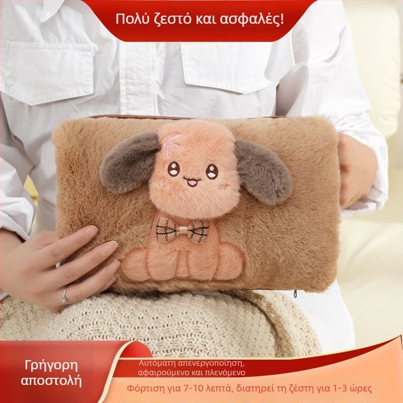 Αποσπώμενο θερμαντικό για τα χέρια με ηλεκτρική θέρμανση, πλενόμενο και προστασία από έκρηξη