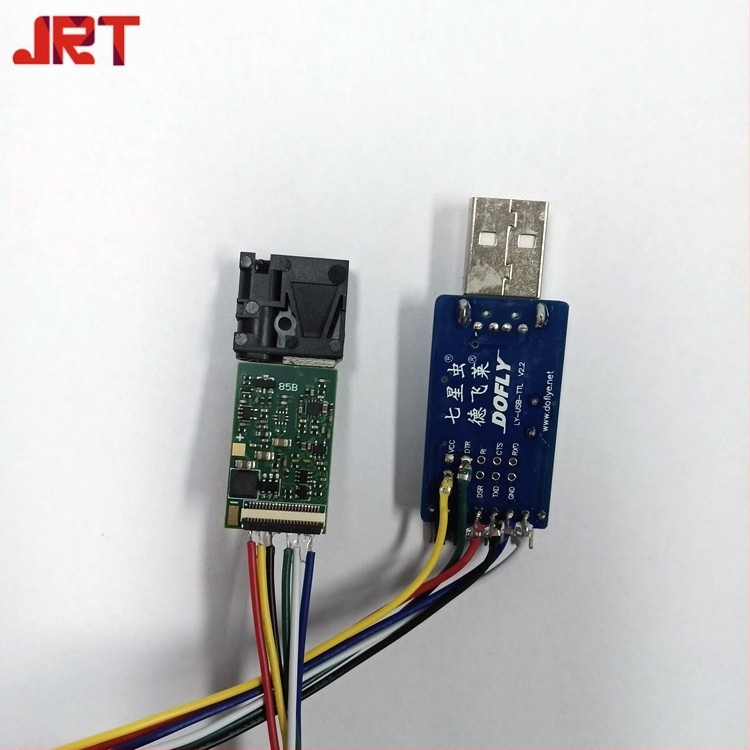 Μονάδα μέτρησης απόστασης λέιζερ 10 m με θύρα USB σειριακή για ακρίβεια σε χιλιοστά και ανάπτυξη