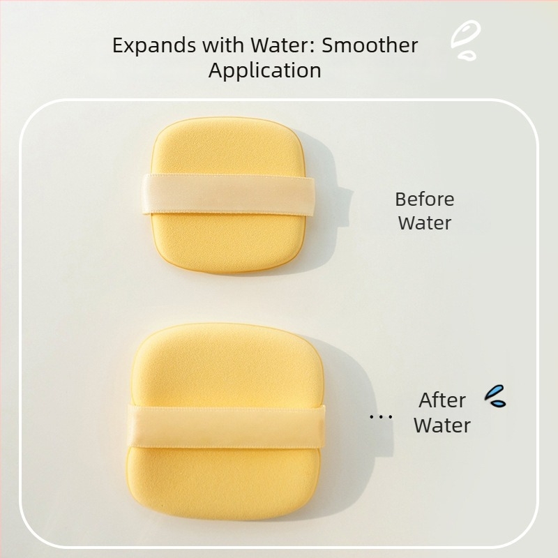Butter Puff Biscuit Σετ μακιγιάζ – Υγρή και Ξηρή Beauty Egg, Puff για Air Cushion, Εργαλείο σφουγγαριού foundation
