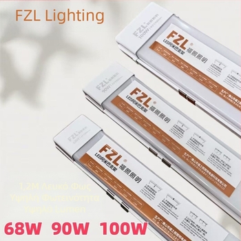 Fuzhao LED ενσωματωμένος βραχίονας λαμπτήρας καθαρισμού, 1,2 m λωρίδα φωτισμού, 40 W, 40.000 lm, αλουμινένιο περίβλημα, 220 V, ανθεκτικό στη σκόνη
