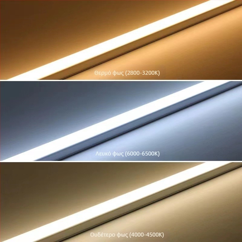 Τριχρωμη LED σωληνολάμπα, ενσωματωμένη T5/T8, μήκος 1,2 μ, συνδεόμενη, υψηλή φωτεινότητα για οικιακή χρήση