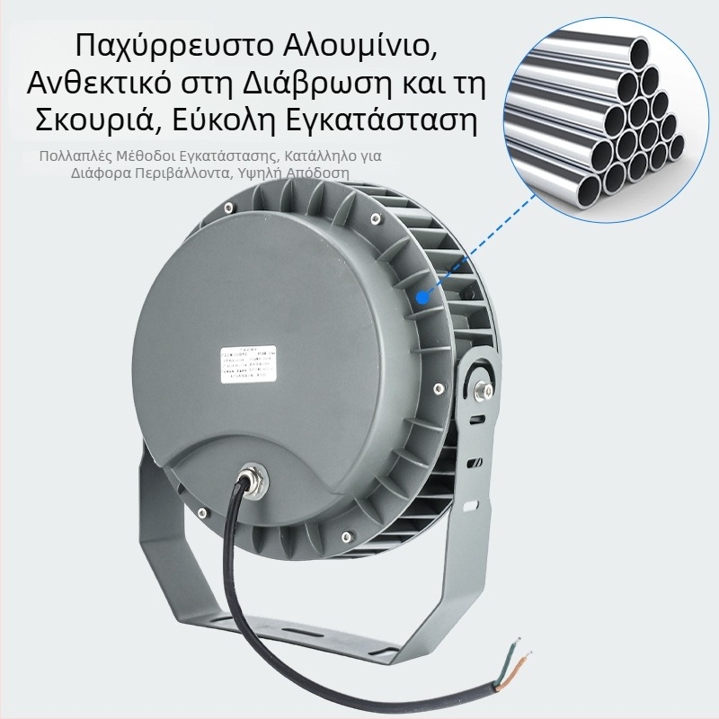 LED εξωτερικός προβολέας για δέντρα και φωτισμό τοπίου, αδιάβροχος προβολέας με αλουμινένιο περίβλημα
