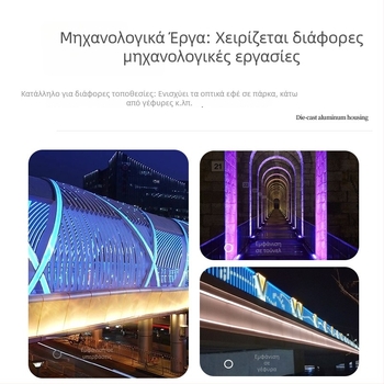 Αδιάβροχη LED λάμπα τοίχου με 3D δυναμικό μοτίβο νερού, προβολή τοίχου για μπαρ και KTV, ατμόσφαιρα φλόγας στο φόντο