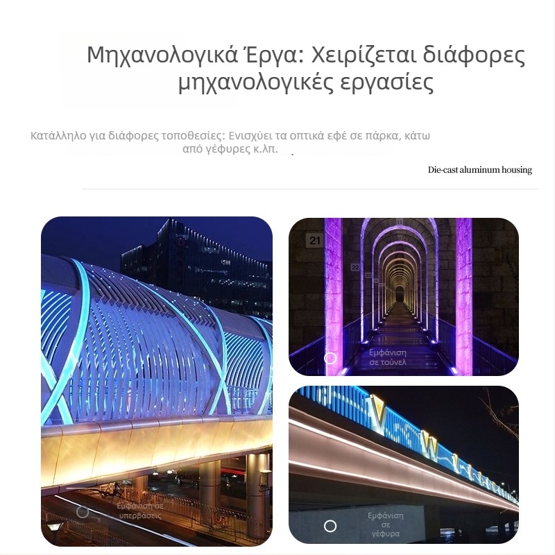 Αδιάβροχη LED λάμπα τοίχου με 3D δυναμικό μοτίβο νερού, προβολή τοίχου για μπαρ και KTV, ατμόσφαιρα φλόγας στο φόντο