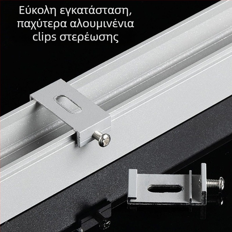 LED εξωτερικό φως περιγράμματος κτιρίων, προστατευτικών κιγκλιδωμάτων και γεφυρών – αδιάβροχο γραμμικό φως, DC24V, IP67, μήκος 1000 mm, γωνία δέσμης 120°, DMX512 ρυθμιόμενο, αλουμινένιο περίβλημα, μονοχρωματικό ή έγχρωμο