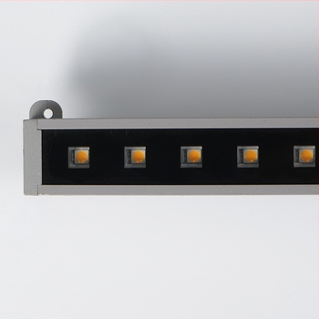 LED γραμμικό εξωτερικό φως με αντιθαμβωτικό φωτισμό, 24V, αδιάβροχο — εξωτερικός φωτισμός τοίχων με πολύχρωμο περίγραμμα