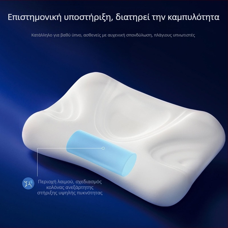 Μαξιλάρι μνήμης από αφρό για βαθύ ύπνο, αργή απόκριση, στήριξη αυχένα, βοήθεια στον ύπνο, πυρήνας ομορφιάς μαξιλαριού